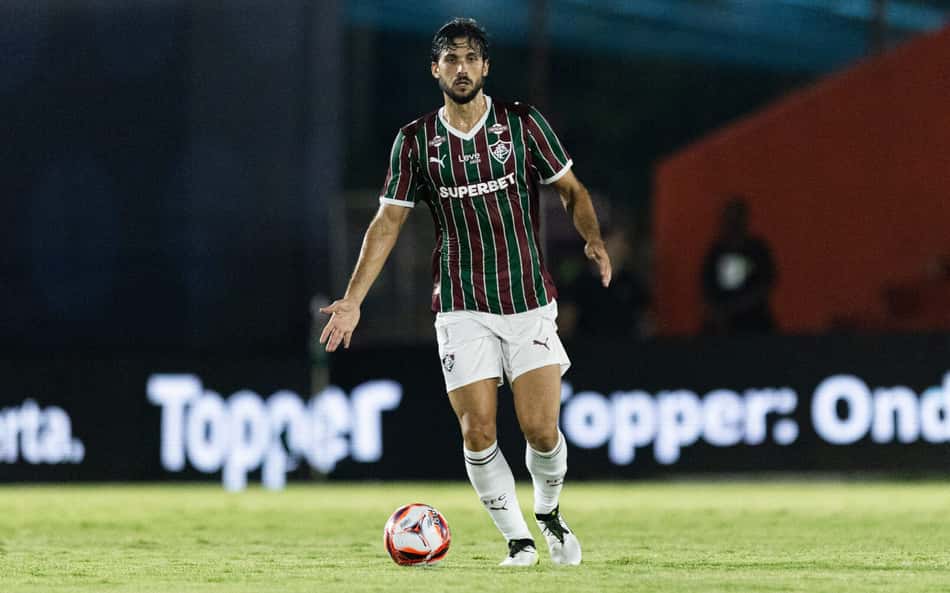 Igor Rabello em ação pelo Fluminense contra o Madureira no Campeonato Carioca