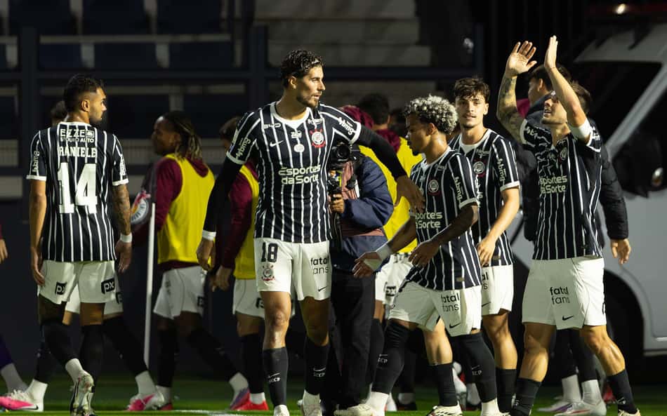 Veja os gols da vitória do Corinthians sobre o RB Bragantino