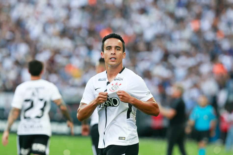 Jadson com a camisa do Corinthians