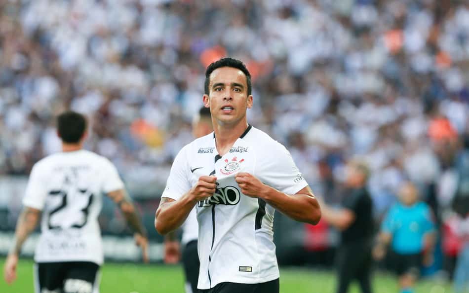 Jadson com a camisa do Corinthians