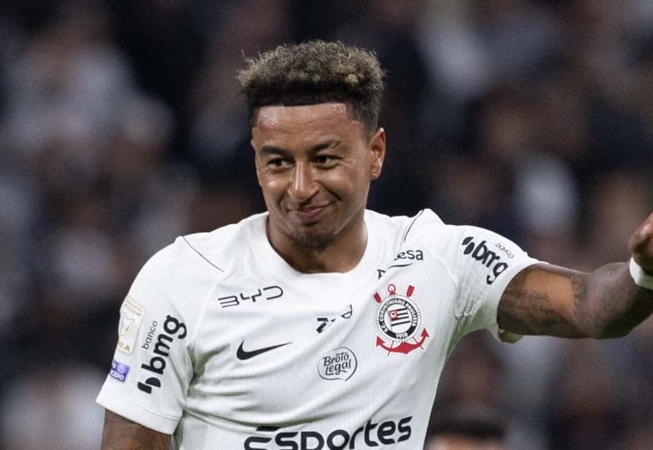 Jesse Lingard com a camisa do Corinthians