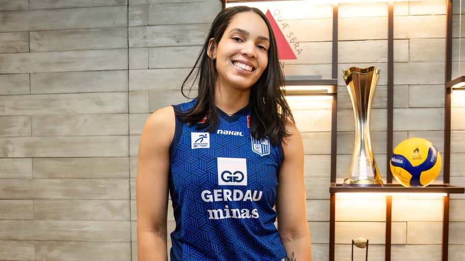 Jheovanna é a nova oposta do Minas (Foto: Divulgação/ MTC)