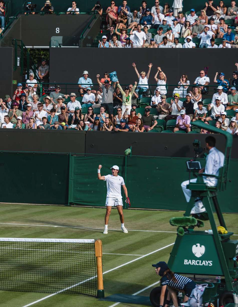 João Fonseca em Wimbledon 2025