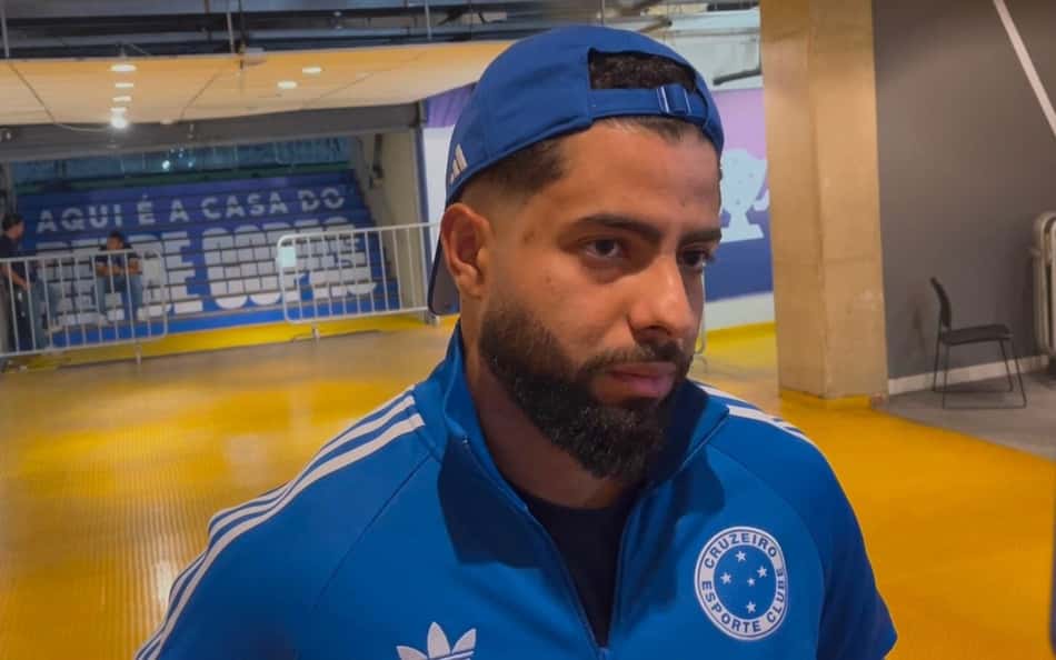 João Marcelo na zona mista
