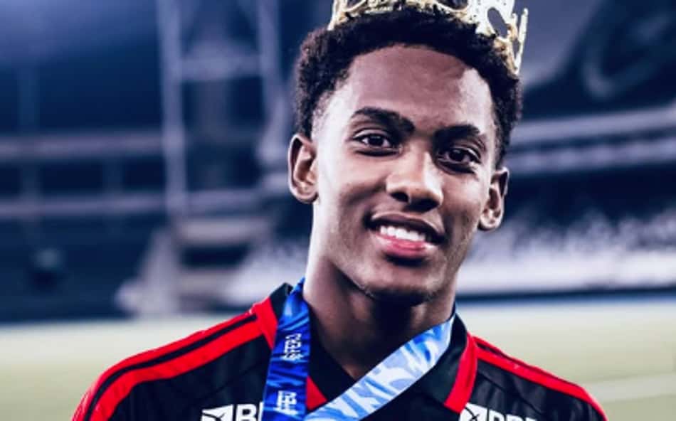 Jordan Michael, atleta do sub-17 do Flamengo