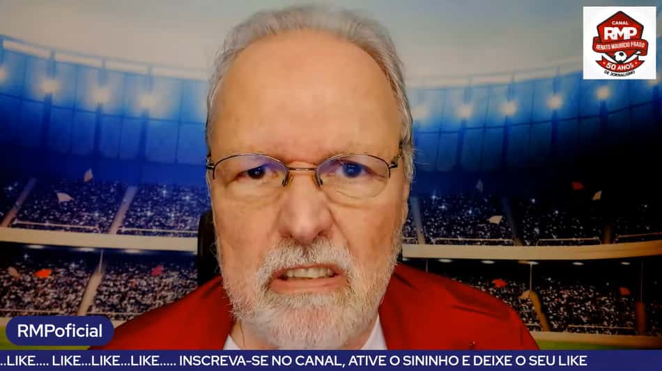 Jornalista reprova atitude de Jardim durante Cruzeiro x Flamengo (Foto: Reprodução)