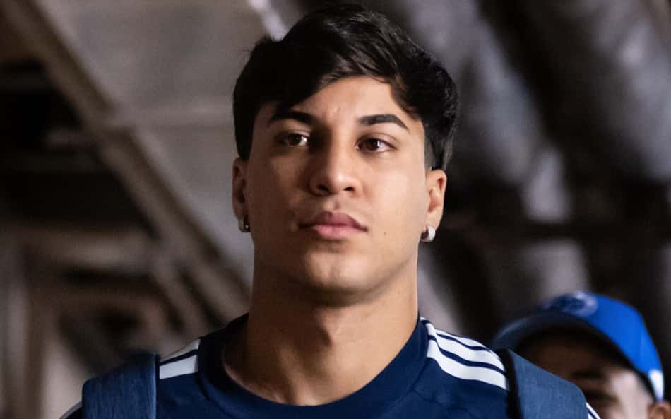 Kaio Jorge nos corredores do Mineirão