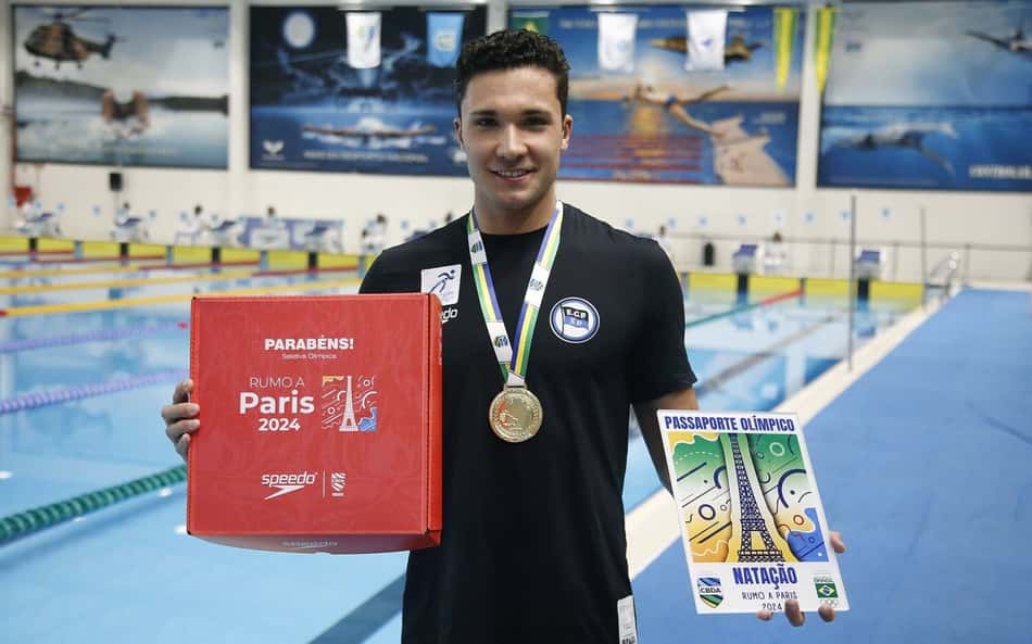 Kayky Mota participou dos últimos jogos olímpicos (Foto: Divulgação/CBDA)