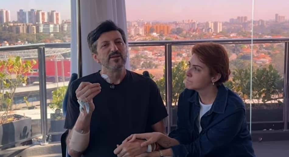 Lito Sousa ao lado de sua esposa