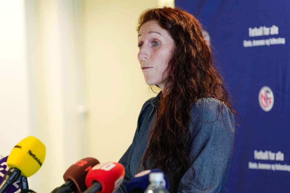 Lise Klaveness, presidente da Federação Norueguesa de Futebol