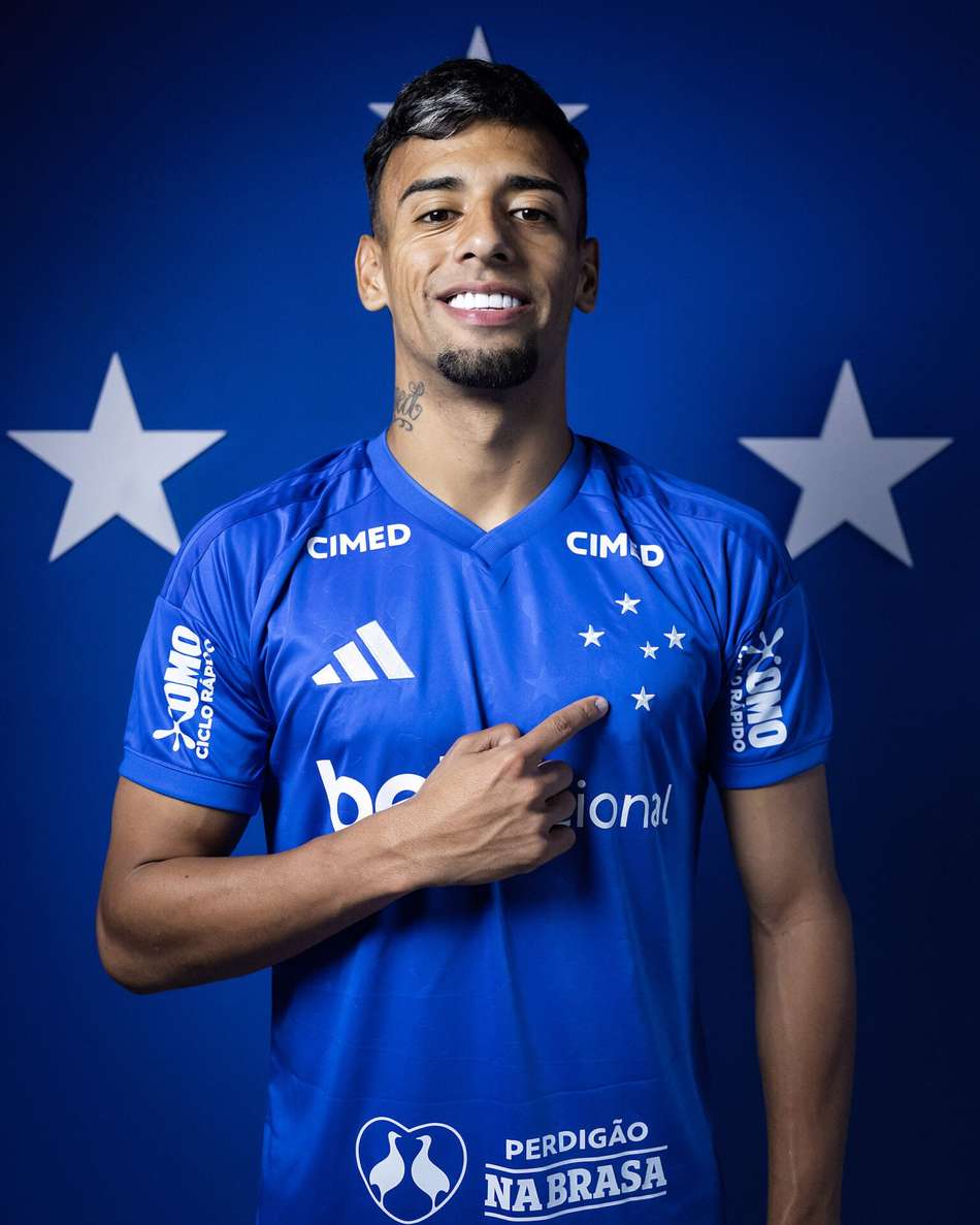 Lucho Rodríguez, novo atacante do Cruzeiro