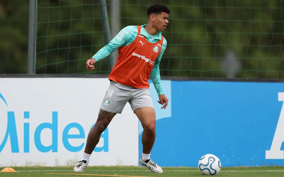 Luis Pacheco, volante do Palmeiras, participou da classificação na Libertadores
