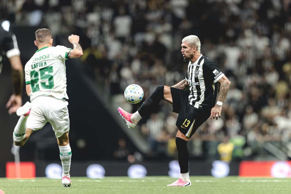 Lyanco em Atlético x Juventude (Foto: Pedro Souza / Atlético)