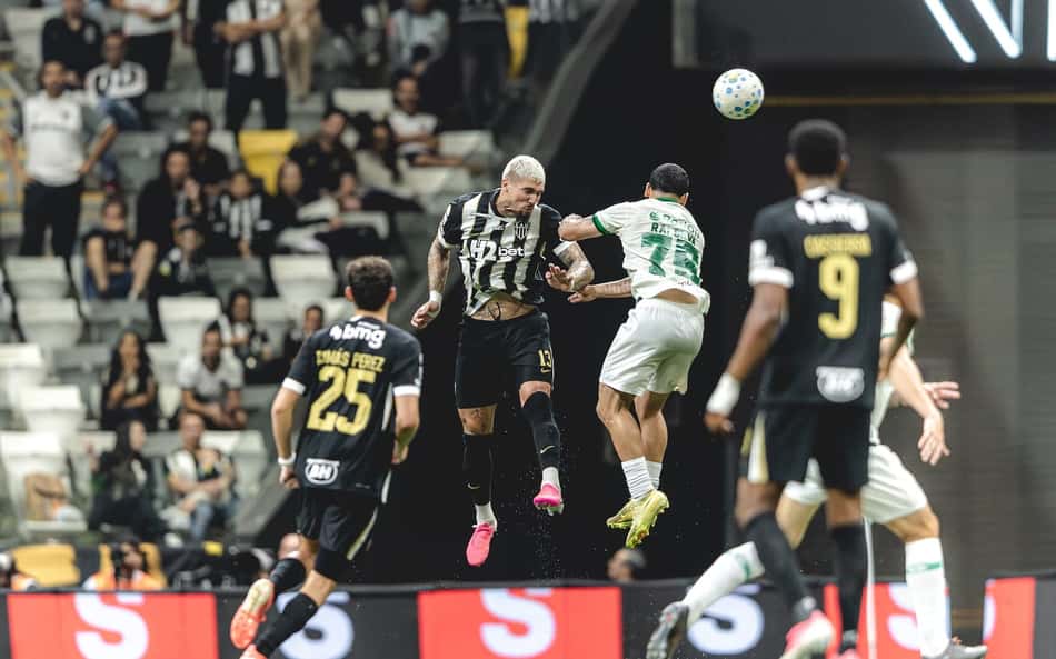 Lyanco em Atlético x Juventude na Copa do Brasil (Foto: Pedro Souza / Atlético)
