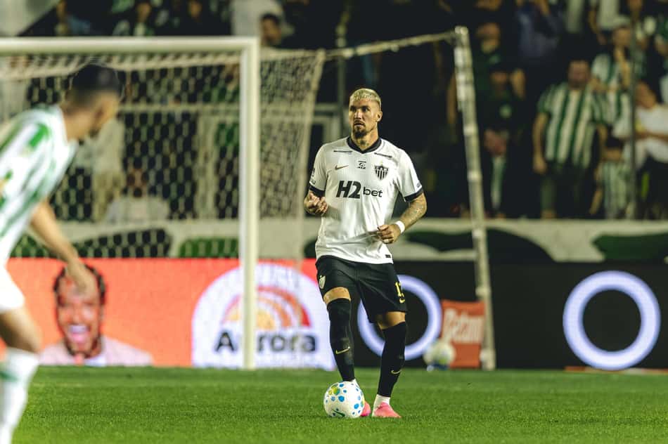 Lyanco em Juventude x Atlético (Foto: Pedro Souza / Atlético)