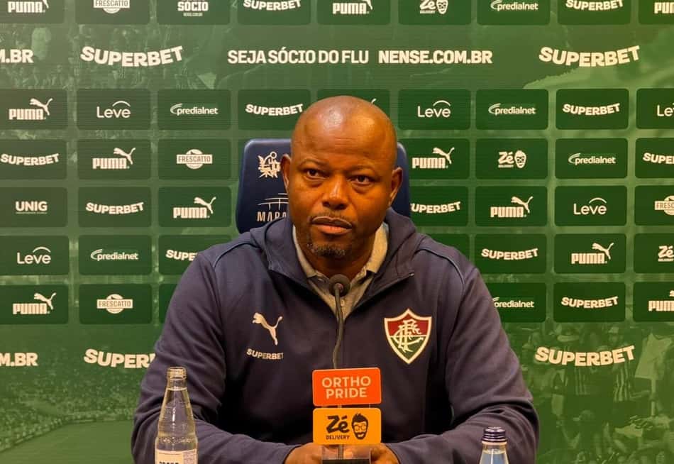 Marcão em entrevista coletiva após Fluminense x Palmeiras