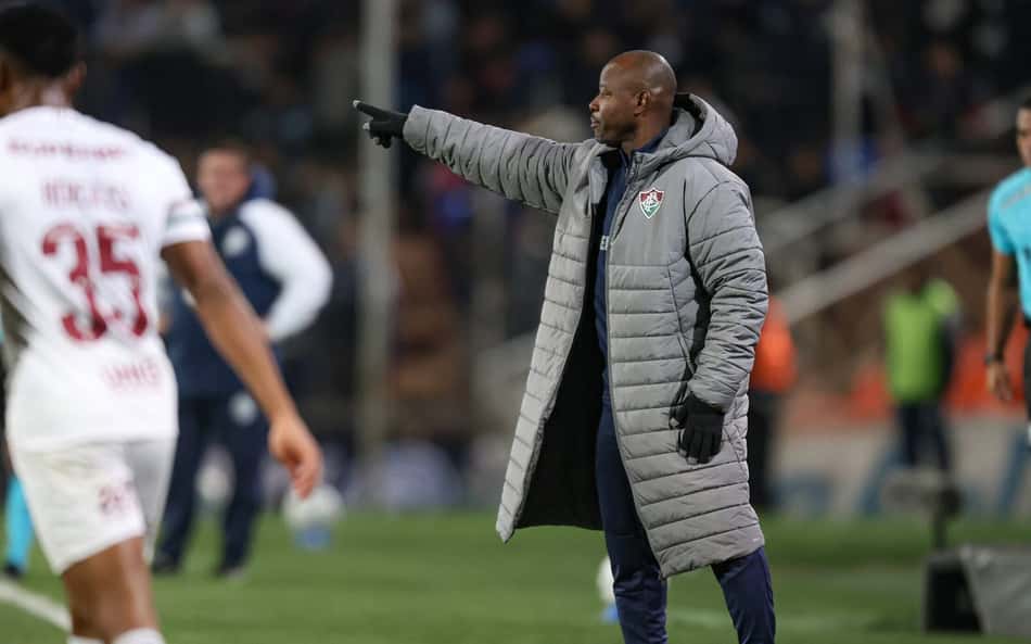 Marcão no comando do Fluminense contra o Independiente Rivadavia
