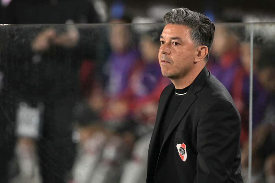 Marcello Gallardo comanda o River Plate em jogo contra o Palmeiras