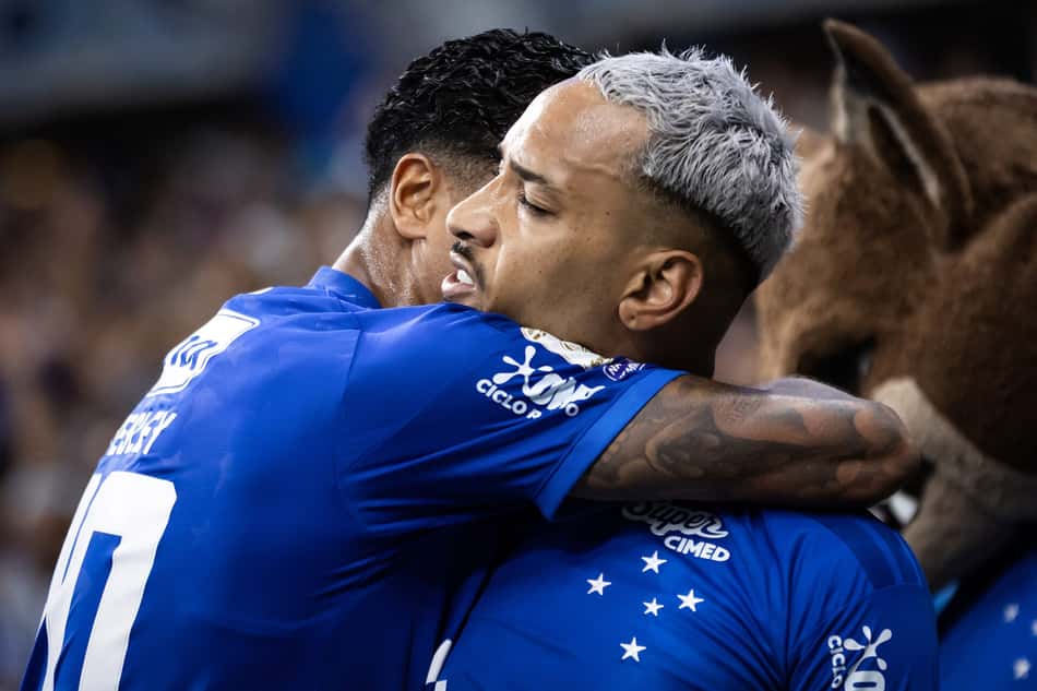 Matheus Pereira comemora gol (Foto: Gustavo Aleixo/Cruzeiro)