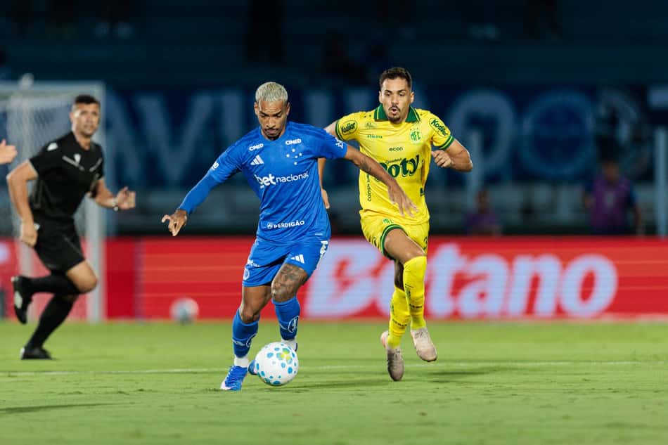 Matheus Pereira em Mirassol x Cruzeiro