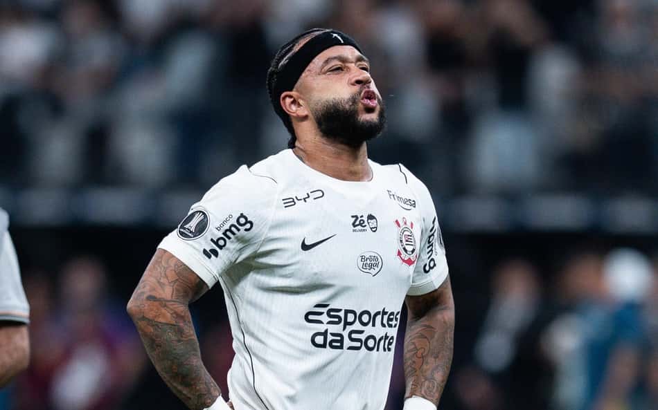 Memphis Depay, atacante do Corinthians