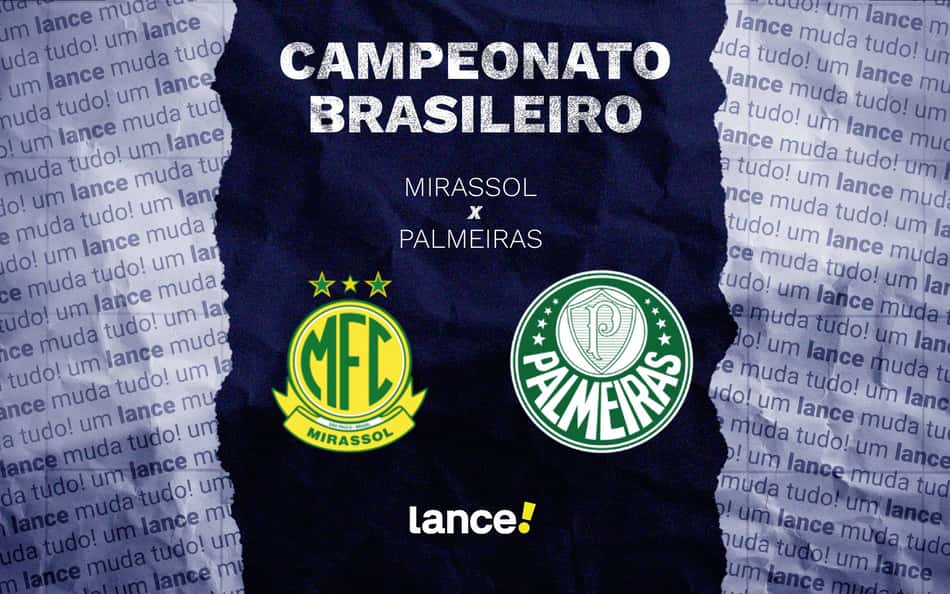 Arte Mirassol x Palmeiras