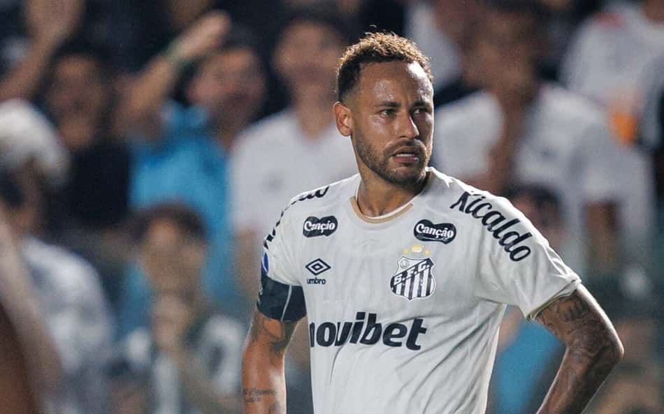 Preleção de Neymar em jogo do Santos na Sul-Americana viraliza: 'Ele sabe'