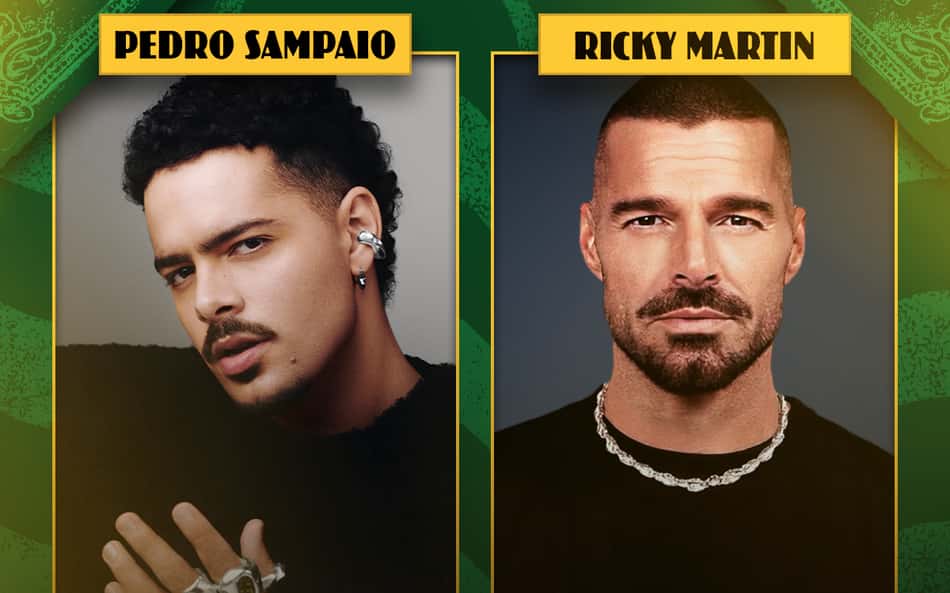 Ricky Martin e Pedro Sampaio farão o show do intervalo da NFL no Rio de Janeiro