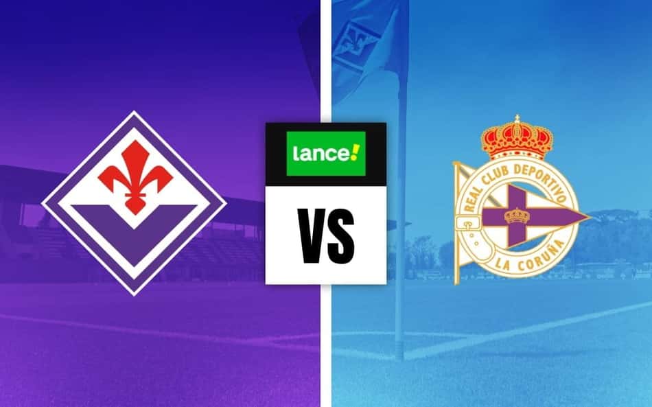 Escudos de Fiorentina e La Coruña para Palpites em Amistoso Internacional