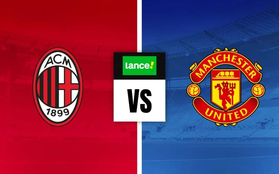 Escudos de Milan e Manchester United para Palpites em Amistoso Internacional