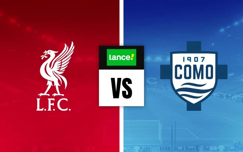 Escudos de Liverpool e Como para Palpites em Amistoso Internacional