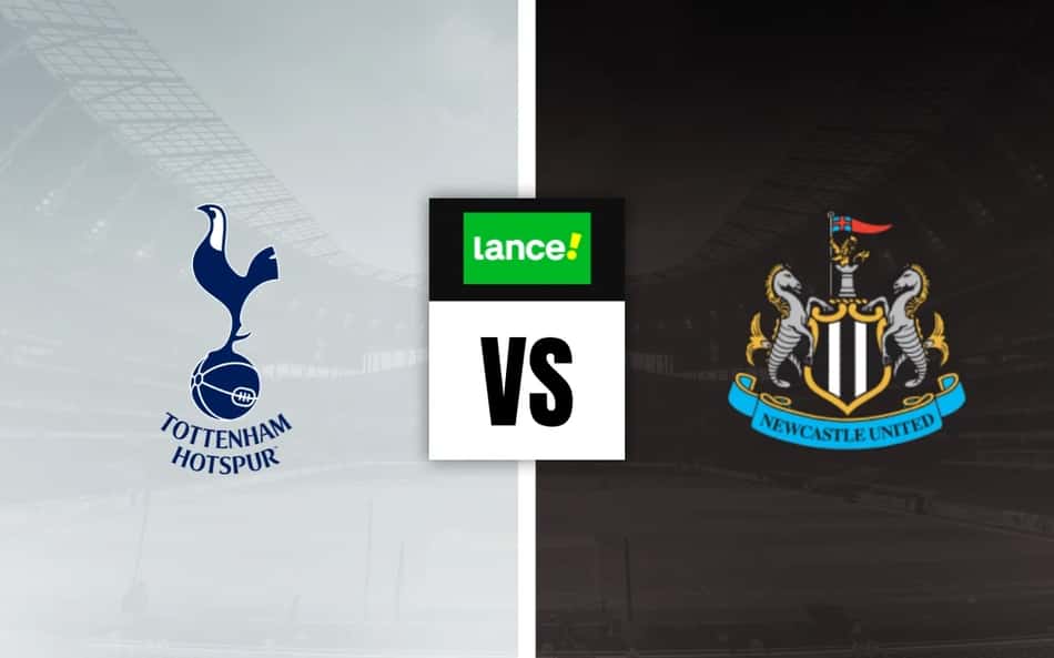 Escudos de Tottenham e Newcastle para Palpites na Premier League