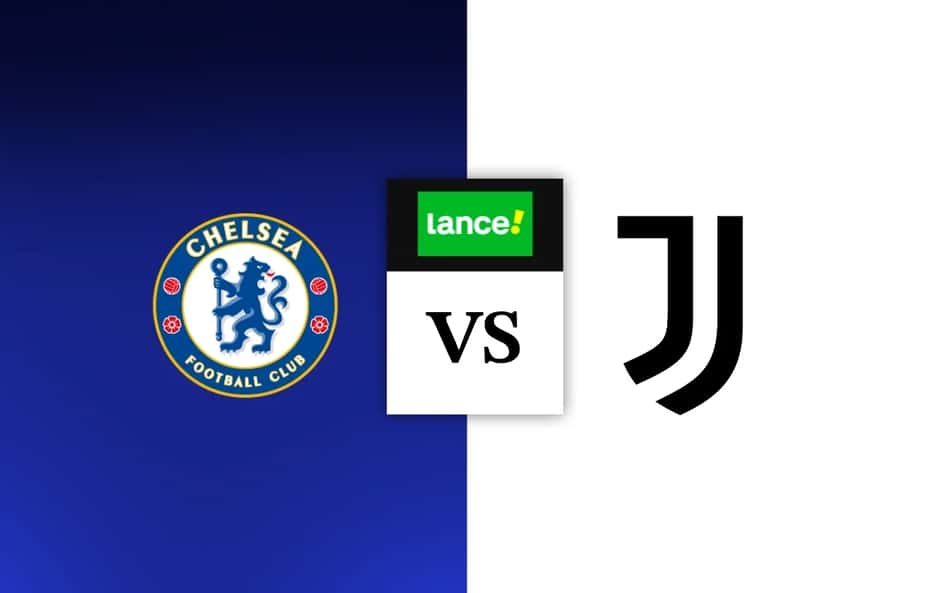 Escudos de Chelsea e Juventus para Palpites de Futebol