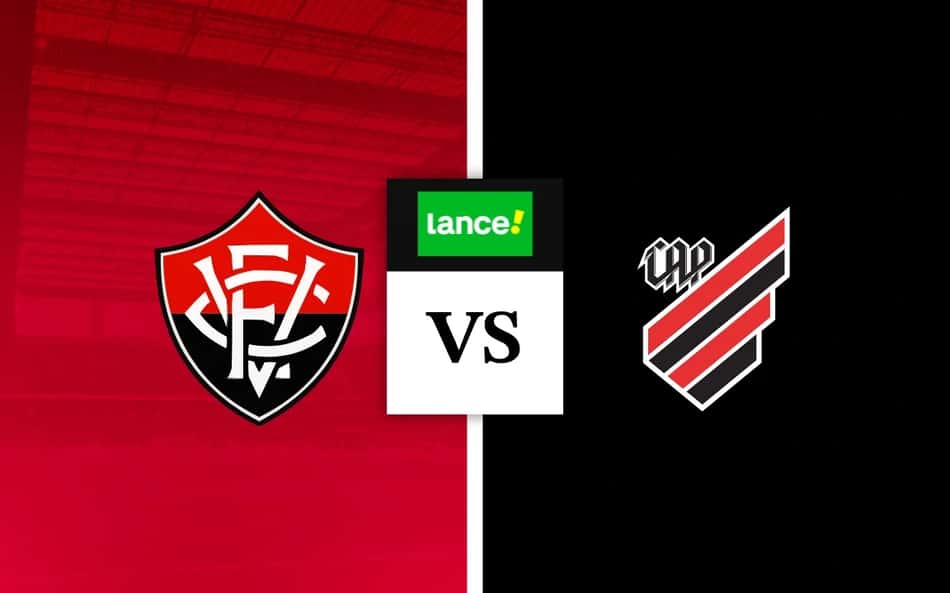 Escudos de Vitória e Athletico-PR para Palpites de Futebol