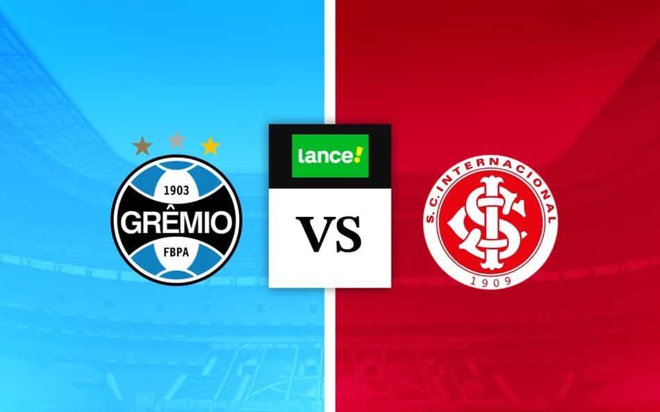 Escudos de Grêmio e Internacional para Palpites de Futebol
