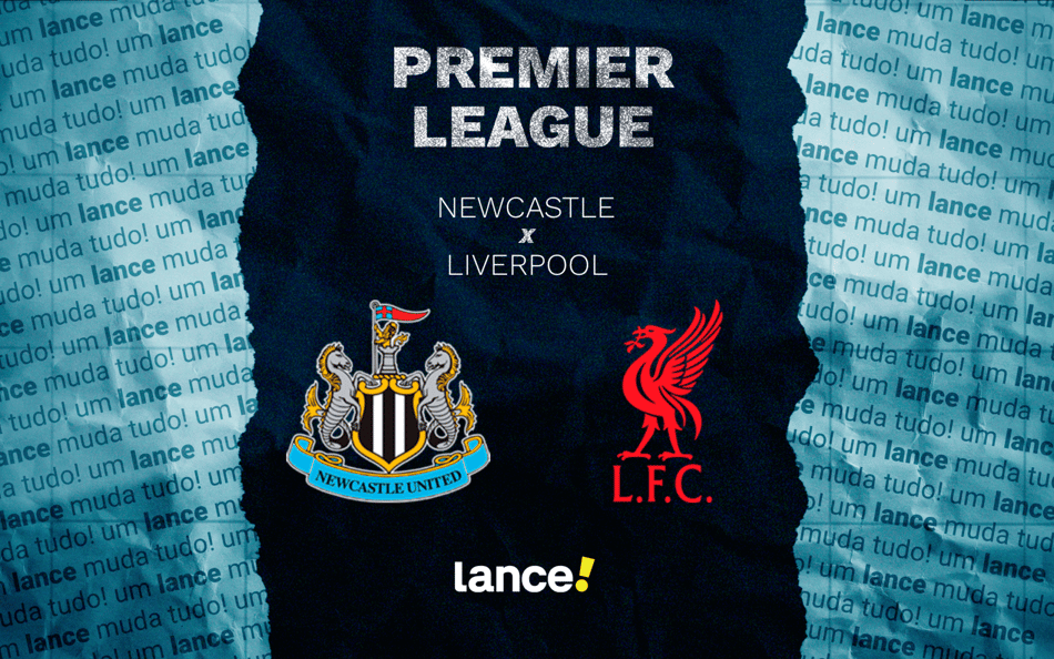 Newcastle x Liverpool pela Premier League (Arte: Lance!)