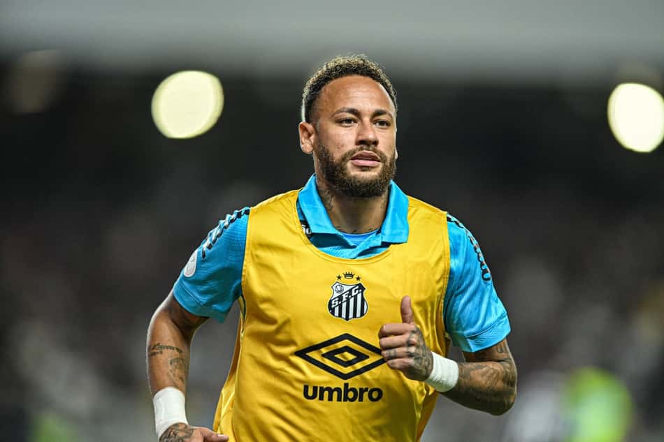 Neymar em Remo x Santos