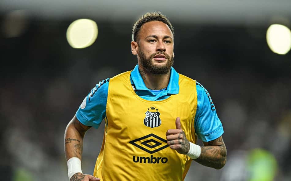 Neymar em Remo x Santos