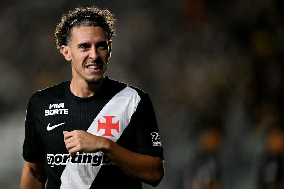 Nuno Moreira em ação pelo Vasco
