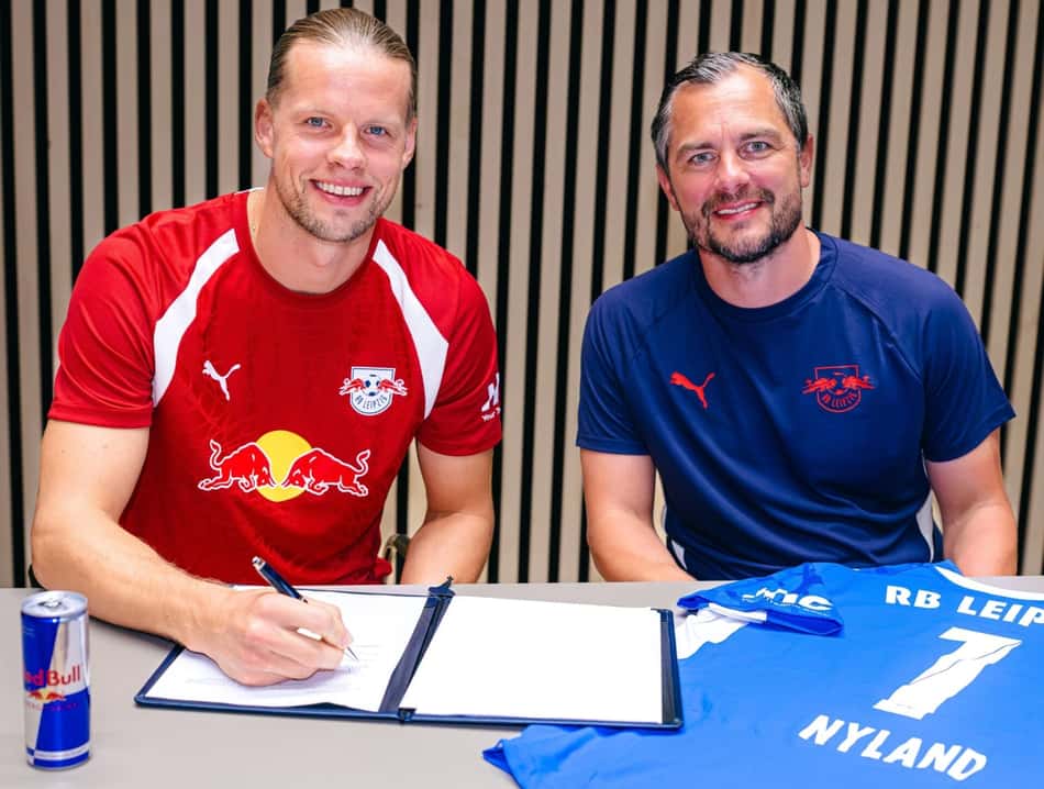 Nyland assina contrato como novo reforço do RB Leipzig