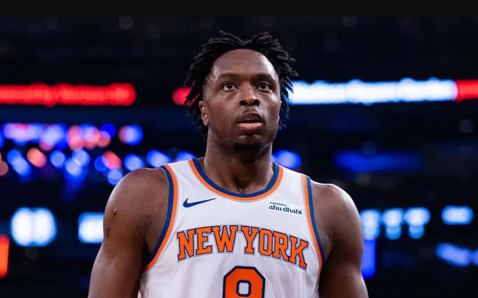 OG Anunoby atuando pelos Knicks (Foto: Divulgação)
