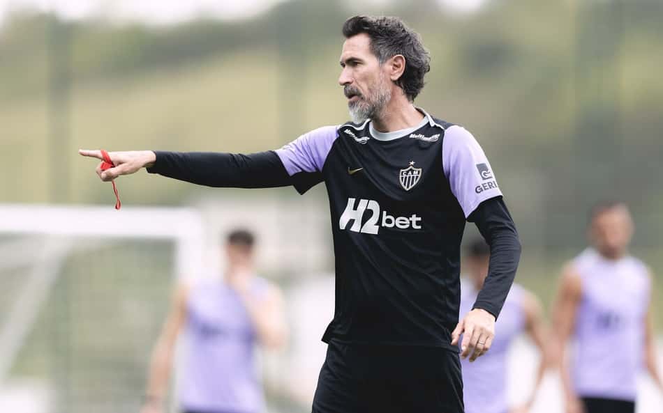 Opções de dominguez no Atlético contra o Corinthians (Foto: Pedro Souza / Atlético)