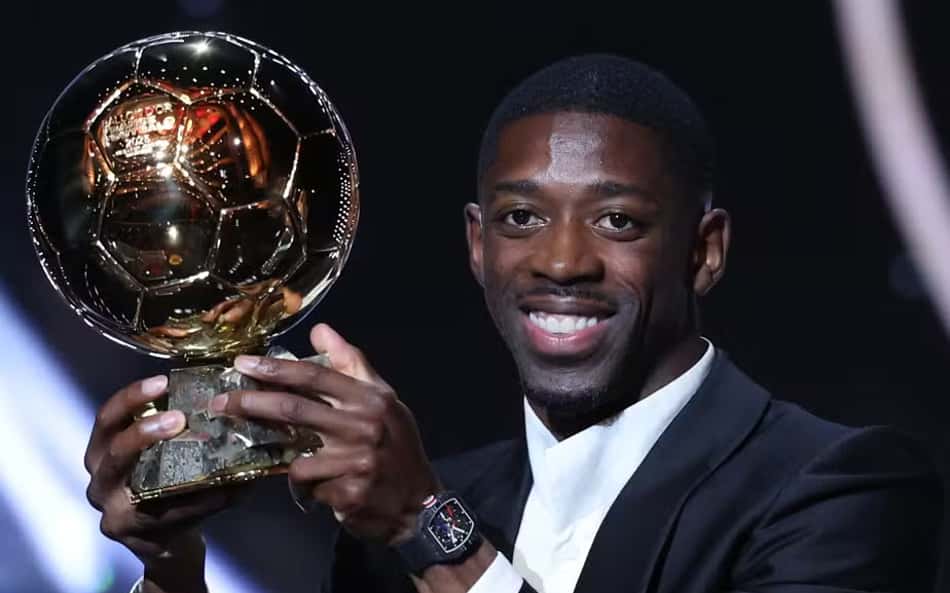 Último vencedor da Bola de Ouro, Dembelé disputa semifinal da Copa contra Espanha (Foto: Franck Fife / AFP)