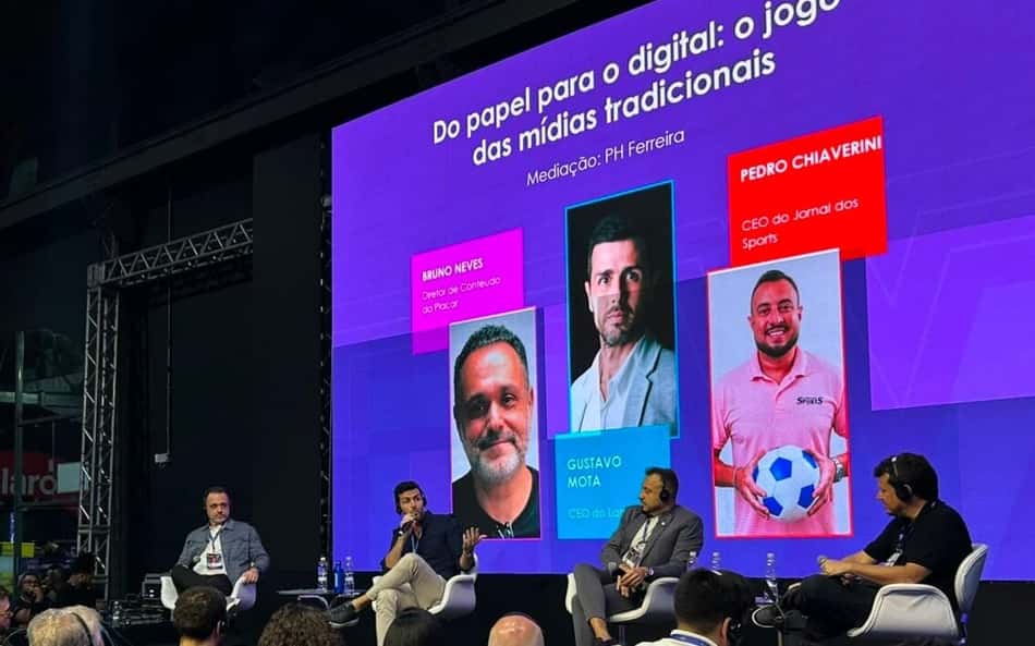 Palestra da Rio Innovation Week com participação de Gustavo Mota, CEO do Lance!
