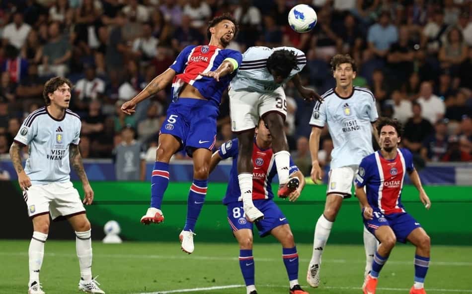 PSG x Aston Villa pela Supercopa da UEFA