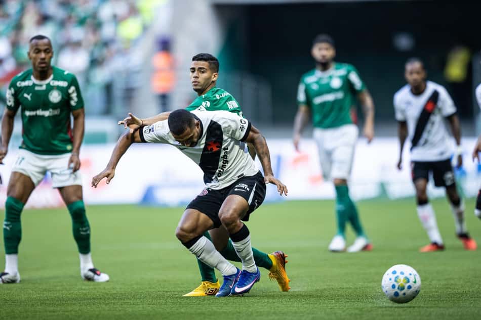 Palmeiras e Vasco no Campeonato Brasileiro
