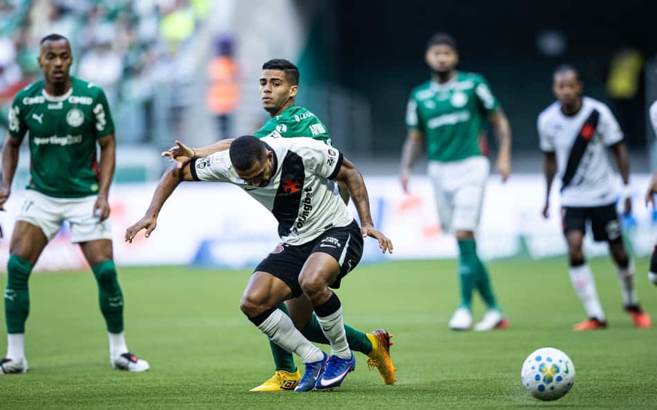 Palmeiras e Vasco no Campeonato Brasileiro