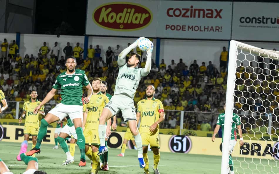 Palmeiras e Mirassol se enfrentaram pelo Campeonato Brasileiro