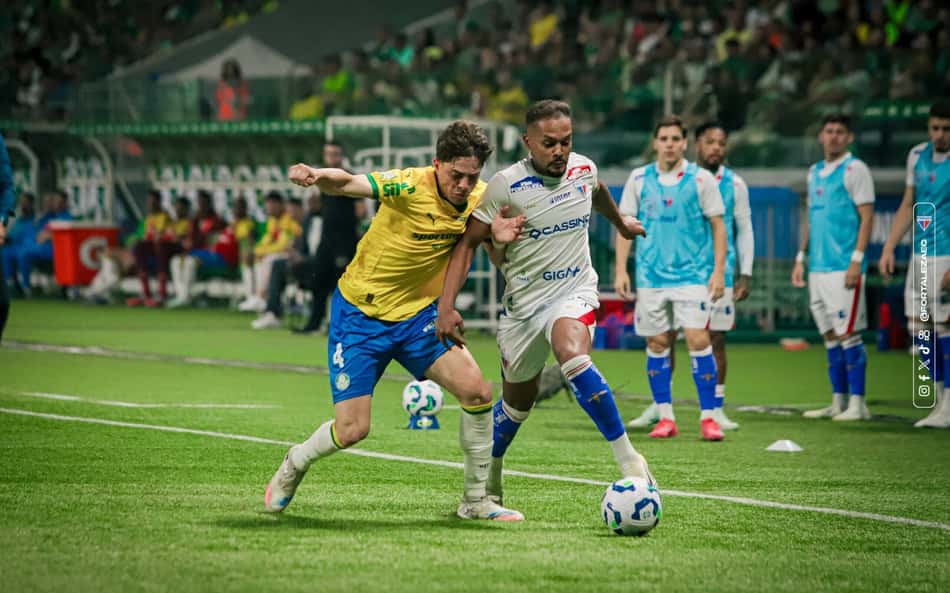 Partida entre Palmeiras e Fortaleza, pelo Brasileirão (Mateus Lotif/Fortaleza EC)