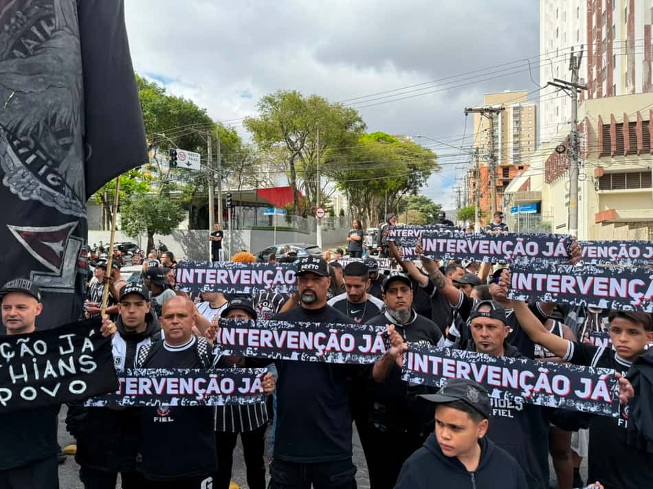 Protesto no Parque São Jorge